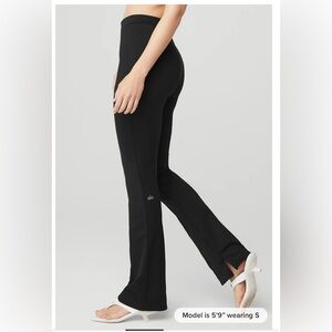 High waisted flare leggings alo